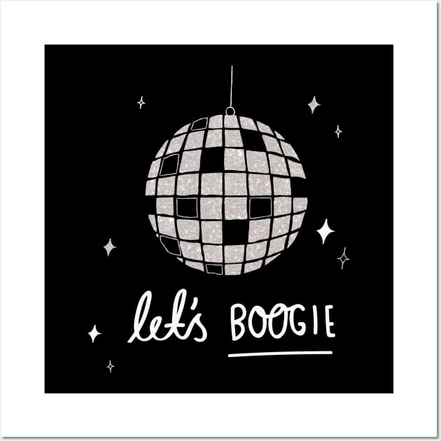 lets boogie Wall Art by Van Bouten Design